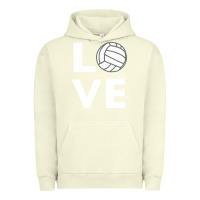 Pigment Pistachio girls love volleyball Urban Hoodie - ArtChic