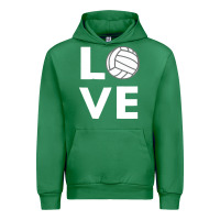 Emerald girls love volleyball Urban Hoodie - ArtChic