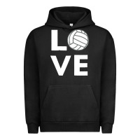 Pigment Black girls love volleyball Urban Hoodie - ArtChic