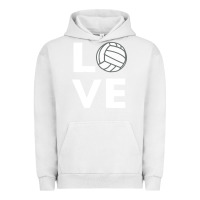 Pigment Lunar Rock girls love volleyball Urban Hoodie - ArtChic