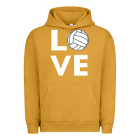 Pigment Peanut Butter girls love volleyball Urban Hoodie - ArtChic