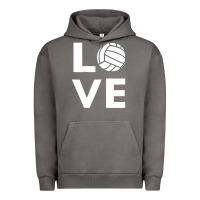 Pigment Tornado girls love volleyball Urban Hoodie - ArtChic