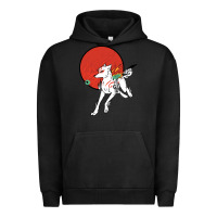 Pigment Black Okami Urban Hoodie - ArtChic