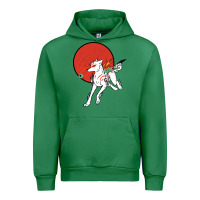 Emerald Okami Urban Hoodie - ArtChic