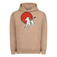 Pigment Burro Okami Urban Hoodie - ArtChic