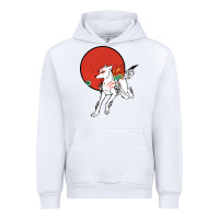 White Okami Urban Hoodie - ArtChic