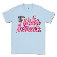 Dusty Blue crush cancer Classic Tee - CowGirlArtShop