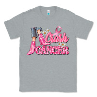 Heather Grey crush cancer Classic Tee - CowGirlArtShop