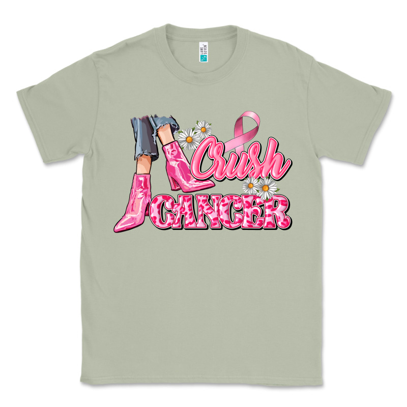 Crush Cancer Classic Tee by CowGirlArtShop | Teevron