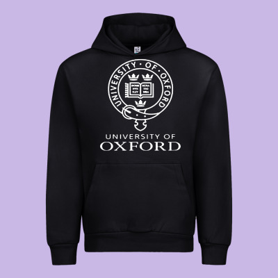 Oxford University Campus Urban Hoodie Designed By Artchic