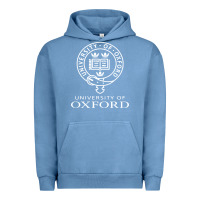 Pigment Pebble Blue oxford university campus Urban Hoodie - ArtChic