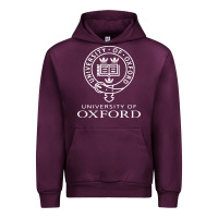 Mauve Wine oxford university campus Urban Hoodie - ArtChic