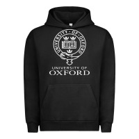 Pigment Black oxford university campus Urban Hoodie - ArtChic