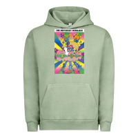 Pigment Oil Green different drummer   peter max Urban Hoodie - ArtChic