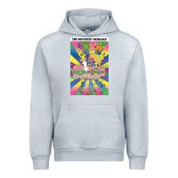 Heather Grey different drummer   peter max Urban Hoodie - ArtChic