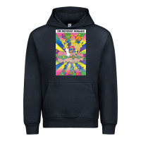 Navy different drummer   peter max Urban Hoodie - ArtChic