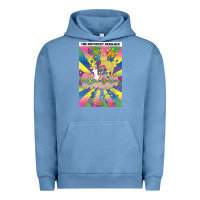 Pigment Pebble Blue different drummer   peter max Urban Hoodie - ArtChic