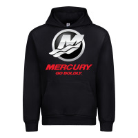 Black Mercury Marine Outboard Boat Urban Hoodie - ArtChic