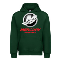 Forest Green Mercury Marine Outboard Boat Urban Hoodie - ArtChic