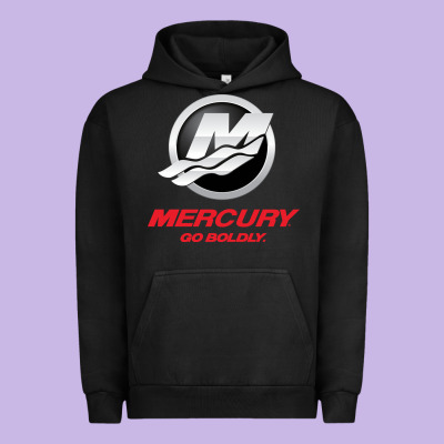 Mercury Marine Outboard Boat Urban Hoodie Designed By Artchic
