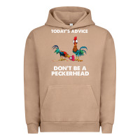 Pigment Burro hei hei today's advice don't be a peckerhead Urban Hoodie - ArtChic