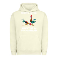 Pigment Pistachio hei hei today's advice don't be a peckerhead Urban Hoodie - ArtChic