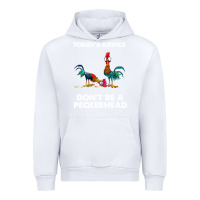 White hei hei today's advice don't be a peckerhead Urban Hoodie - ArtChic