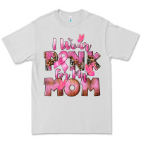 Dove Grey i wear pink for my mom Premium Tee - CowGirlArtShop