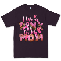 Plum i wear pink for my mom Premium Tee - CowGirlArtShop