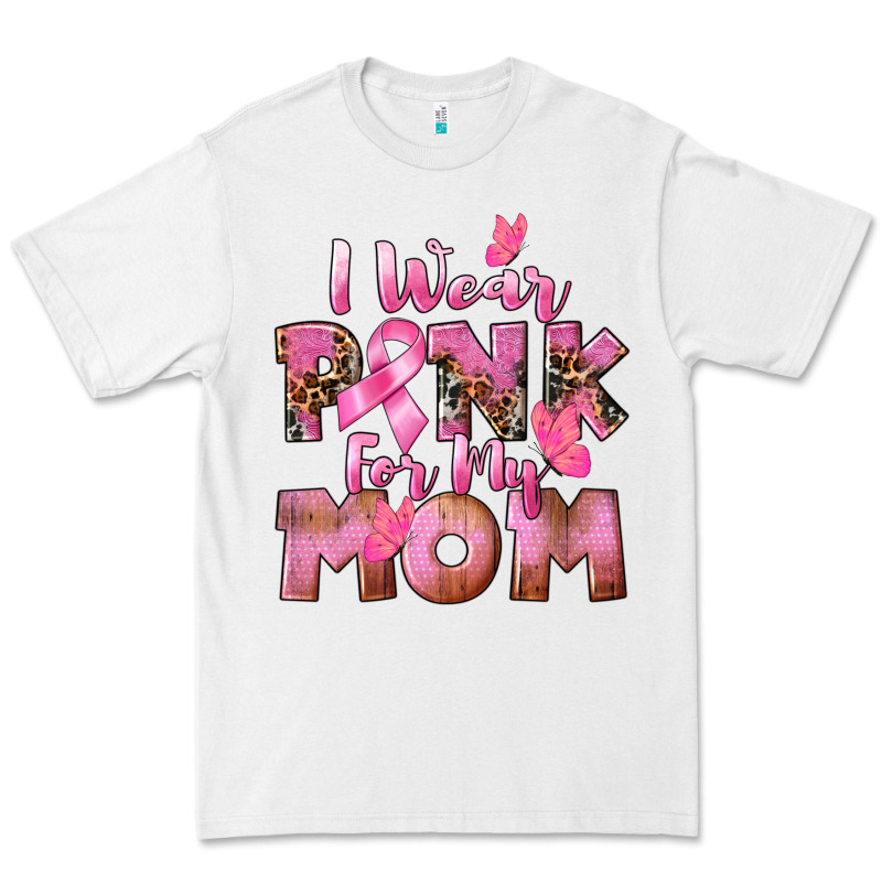 I Wear Pink For My Mom Premium Tee by CowGirlArtShop | Teevron