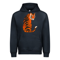 Navy tiger Urban Hoodie - ArtChic