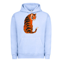 Pigment Grape Ice tiger Urban Hoodie - ArtChic