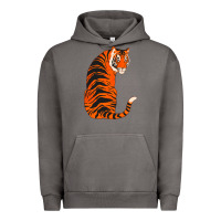 Pigment Tornado tiger Urban Hoodie - ArtChic