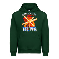 Forest Green hot cross buns t shirt Urban Hoodie - ArtChic