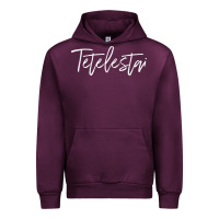 Mauve Wine Tetelestai, Greek It Is Finished, Christian Easter Urban Hoodie - ArtChic