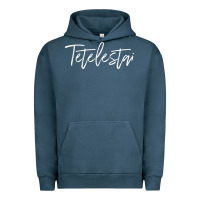 Pigment Midnight Navy Tetelestai, Greek It Is Finished, Christian Easter Urban Hoodie - ArtChic