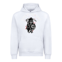 White horror skull sons of anarchy Urban Hoodie - ArtChic