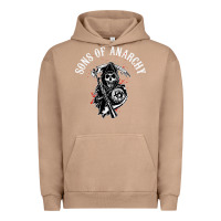 Pigment Burro horror skull sons of anarchy Urban Hoodie - ArtChic