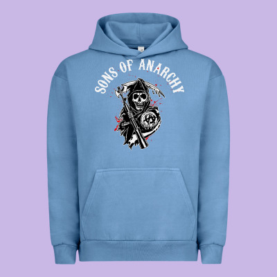 Horror Skull Sons Of Anarchy Urban Hoodie Designed By Artchic