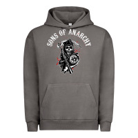 Pigment Tornado horror skull sons of anarchy Urban Hoodie - ArtChic