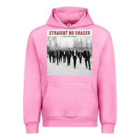 Fuchsia Pink Straight No Chaser Social Christmasing Urban Hoodie - ArtChic