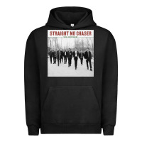 Pigment Black Straight No Chaser Social Christmasing Urban Hoodie - ArtChic