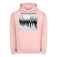 Pigment Salmon Straight No Chaser Social Christmasing Urban Hoodie - ArtChic