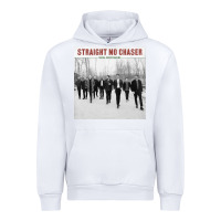White Straight No Chaser Social Christmasing Urban Hoodie - ArtChic