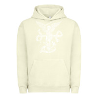 Pigment Pistachio st michael archangel catholic angel defend us Urban Hoodie - ArtChic