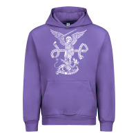 Tulip st michael archangel catholic angel defend us Urban Hoodie - ArtChic