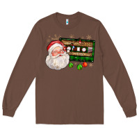 Chestnut santa cassette Long Sleeve Tee - FaDigitalArtStudio