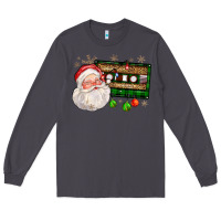Smoke santa cassette Long Sleeve Tee - FaDigitalArtStudio