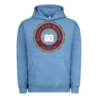 Pigment Pebble Blue College of  central state Wilberfroce 1887 Urban Hoodie - ArtChic