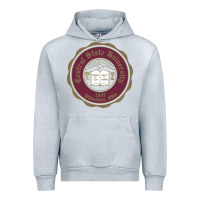 Heather Grey College of  central state Wilberfroce 1887 Urban Hoodie - ArtChic